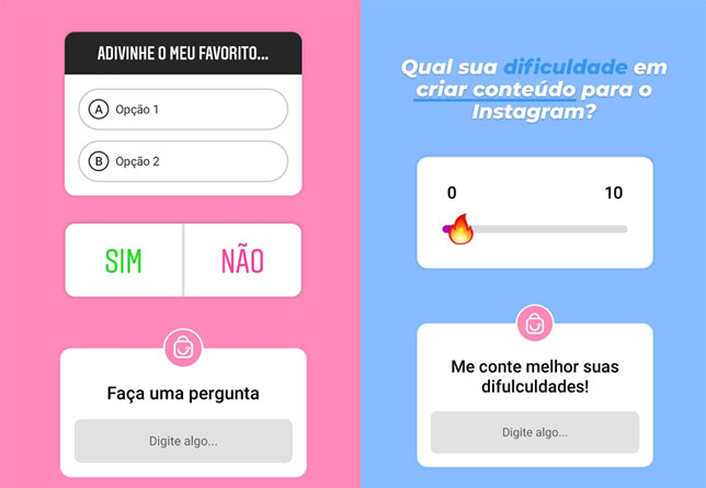 Enquetes  Enquetes, Insta, Tipos de